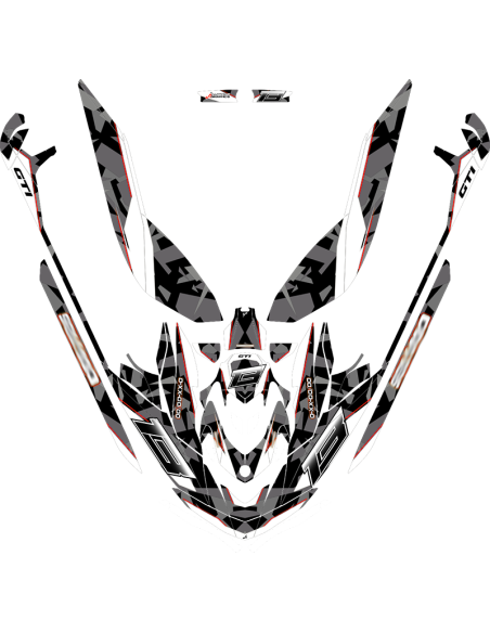 Kit adhesivos Seadoo GTI 3GEN - GEOMETRIC RACE