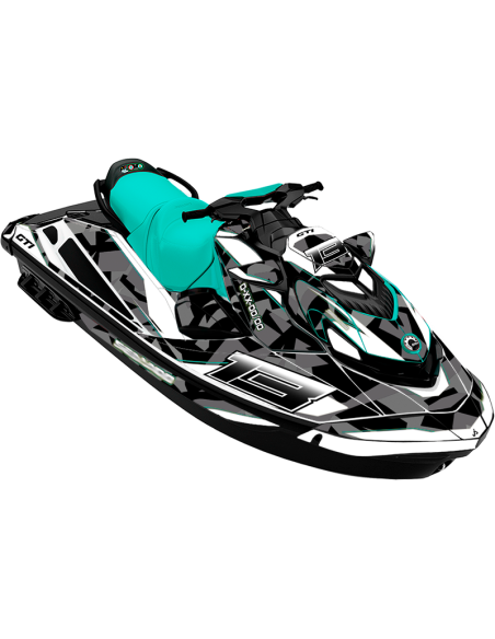 Kit adhesivos Seadoo GTI 3GEN - GEOMETRIC RACE