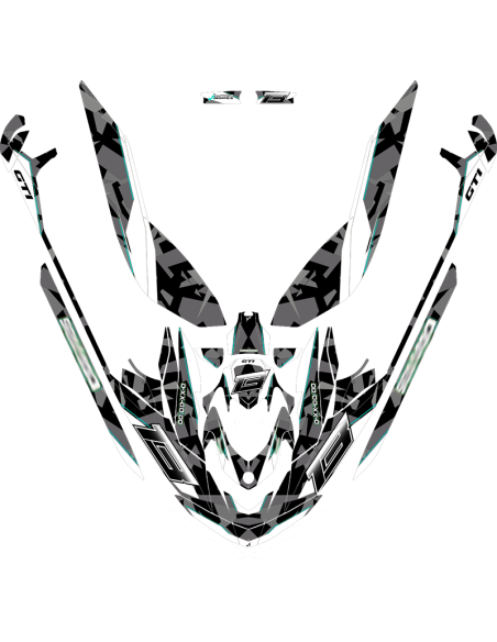 Kit adhesivos Seadoo GTI 3GEN - GEOMETRIC RACE