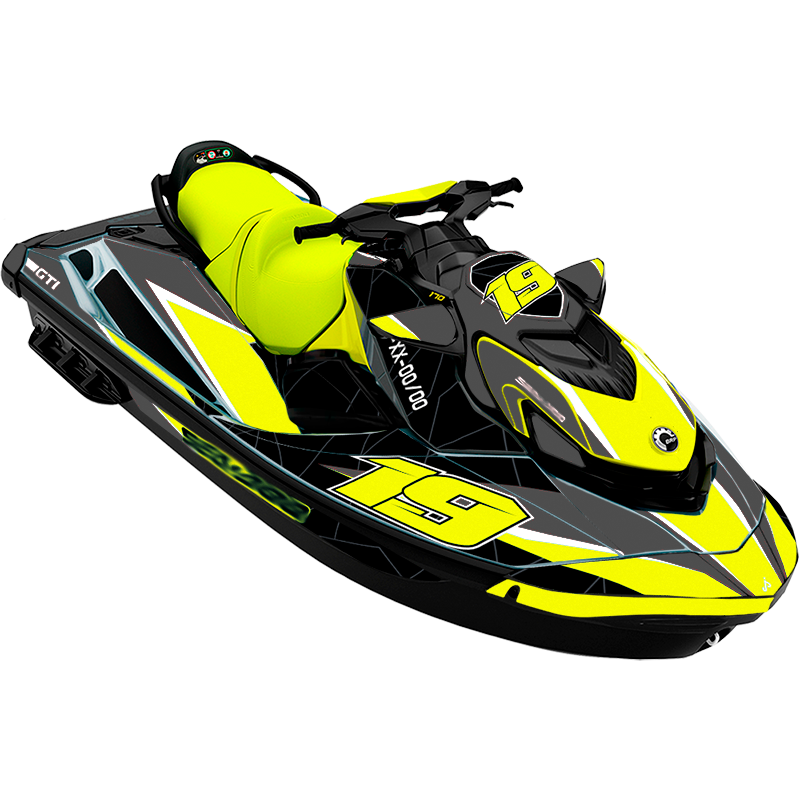 Kit adhesivos Seadoo GTI 3GEN - RACING LINES