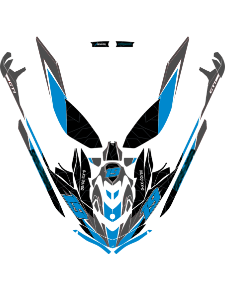 Kit adhesivos Seadoo GTI 3GEN - RACING LINES