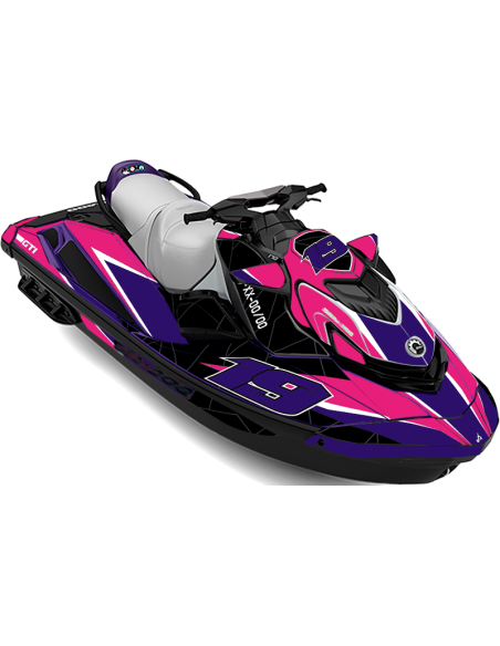 Kit adhesivos Seadoo GTI 3GEN - RACING LINES