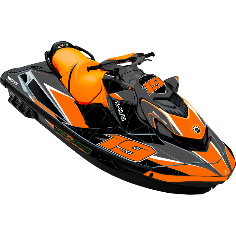 Kit adhesivos Seadoo GTI 3GEN - RACING LINES