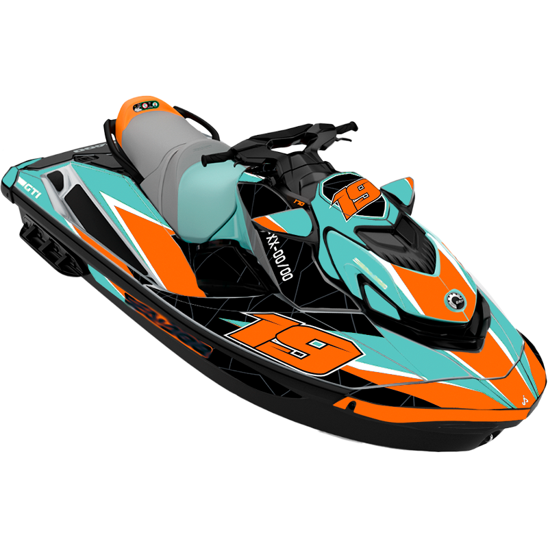 Kit adhesivos Seadoo GTI 3GEN - RACING LINES