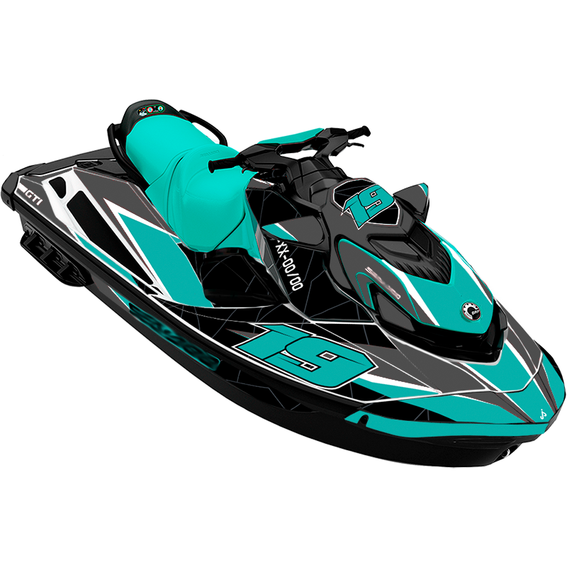 Kit adhesivos Seadoo GTI 3GEN - RACING LINES
