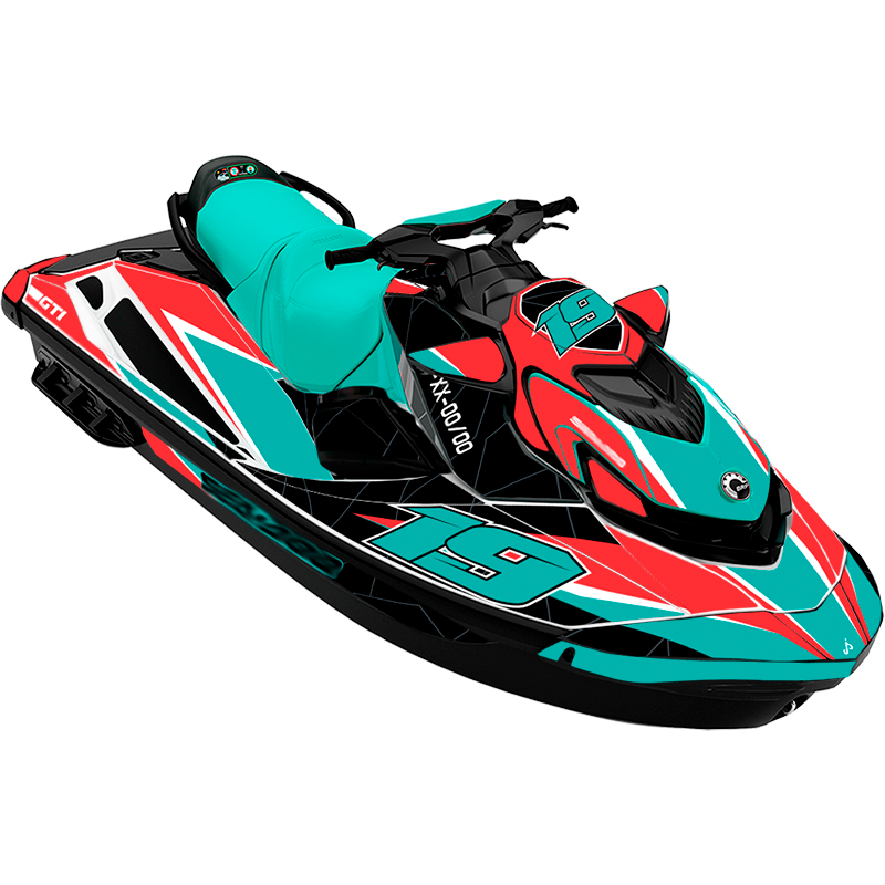 Kit adhesivos Seadoo GTI 3GEN - RACING LINES