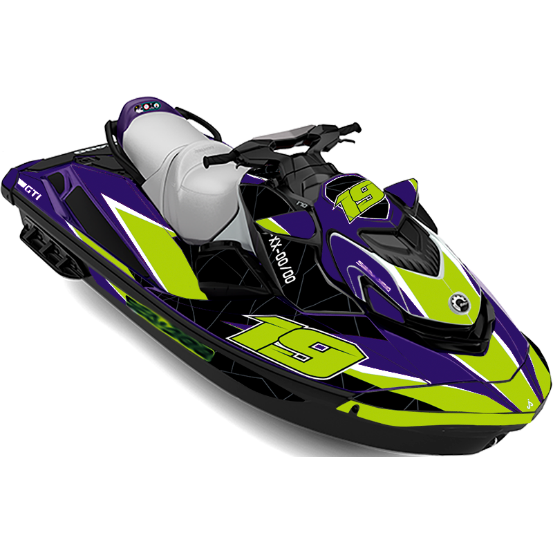 Kit adhesivos Seadoo GTI 3GEN - RACING LINES