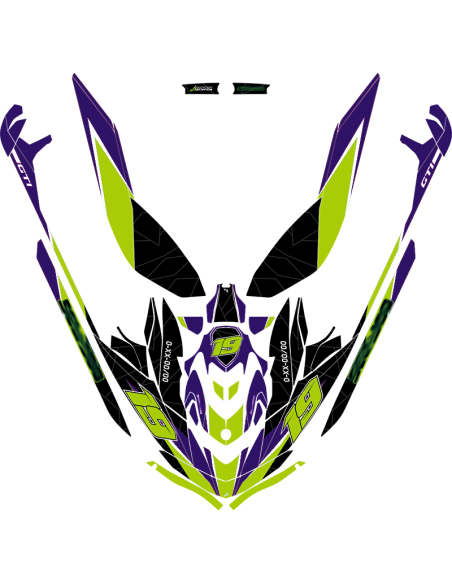 Kit adhesivos Seadoo GTI 3GEN - RACING LINES