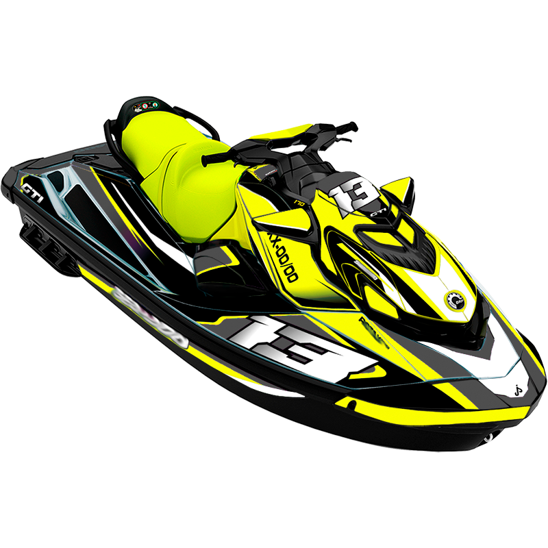 Kit adhesivos Seadoo GTI 3GEN - RACING V1