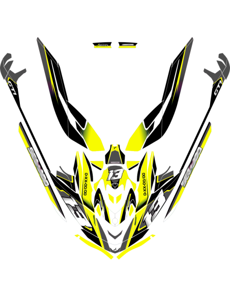 Kit adhesivos Seadoo GTI 3GEN - RACING V1