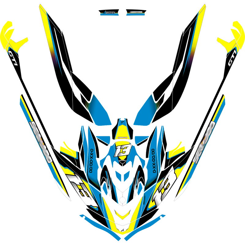Kit adhesivos Seadoo GTI 3GEN - RACING V1
