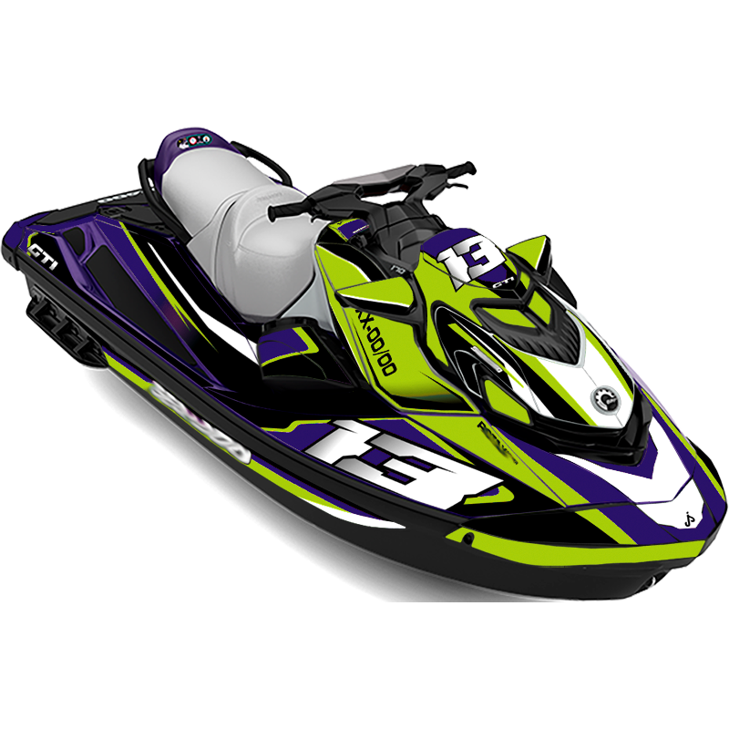Kit adhesivos Seadoo GTI 3GEN - RACING V1