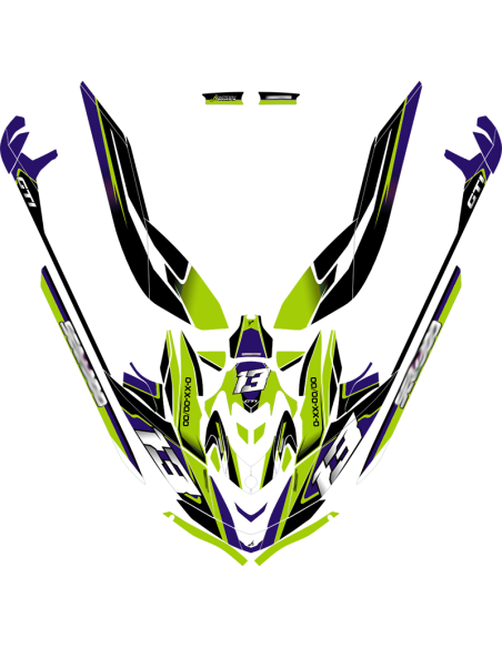 Kit adhesivos Seadoo GTI 3GEN - RACING V1