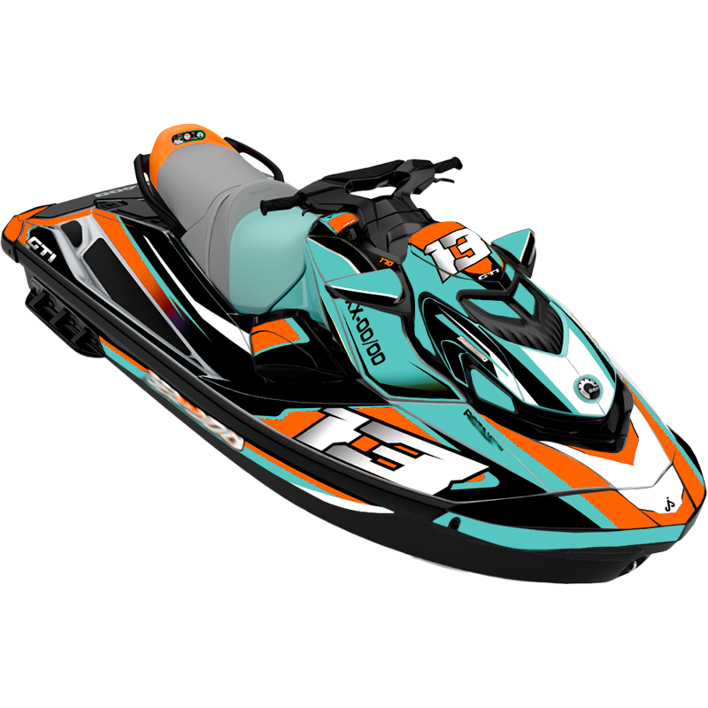 Kit adhesivos Seadoo GTI 3GEN - RACING V1