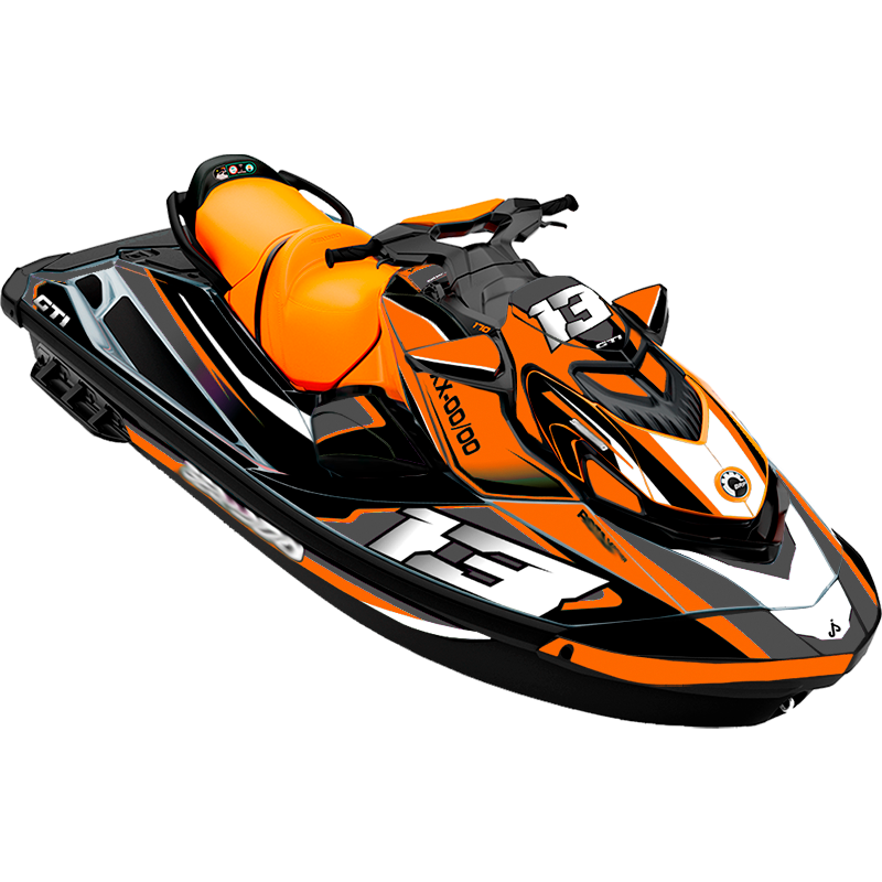 Kit adhesivos Seadoo GTI 3GEN - RACING V1