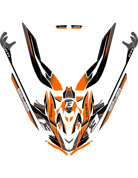 Kit adhesivos Seadoo GTI 3GEN - RACING V1