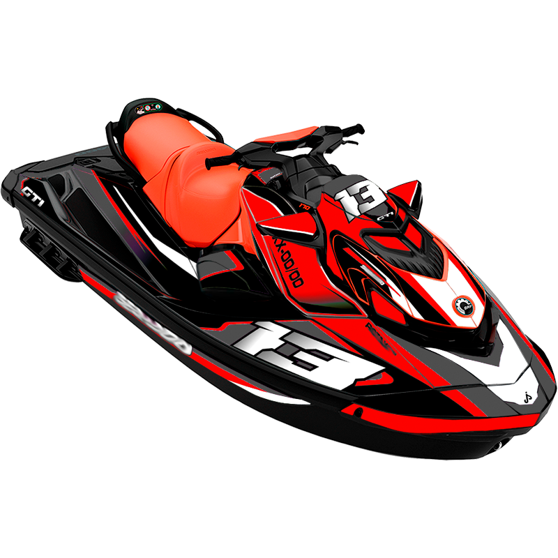 Kit adhesivos Seadoo GTI 3GEN - RACING V1
