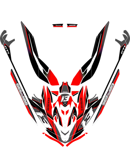 Kit adhesivos Seadoo GTI 3GEN - RACING V1