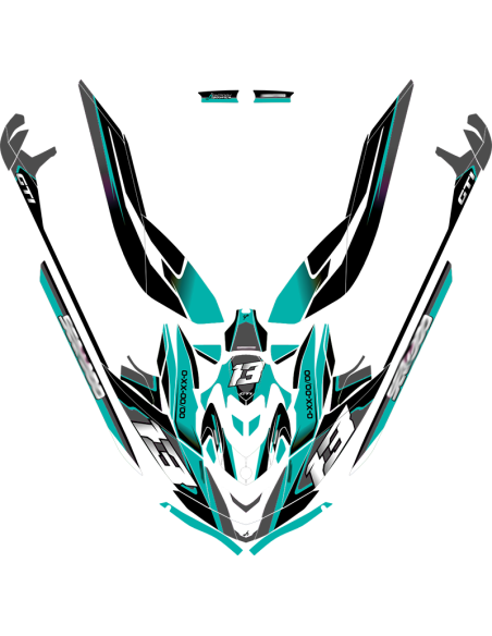 Kit adhesivos Seadoo GTI 3GEN - RACING V1