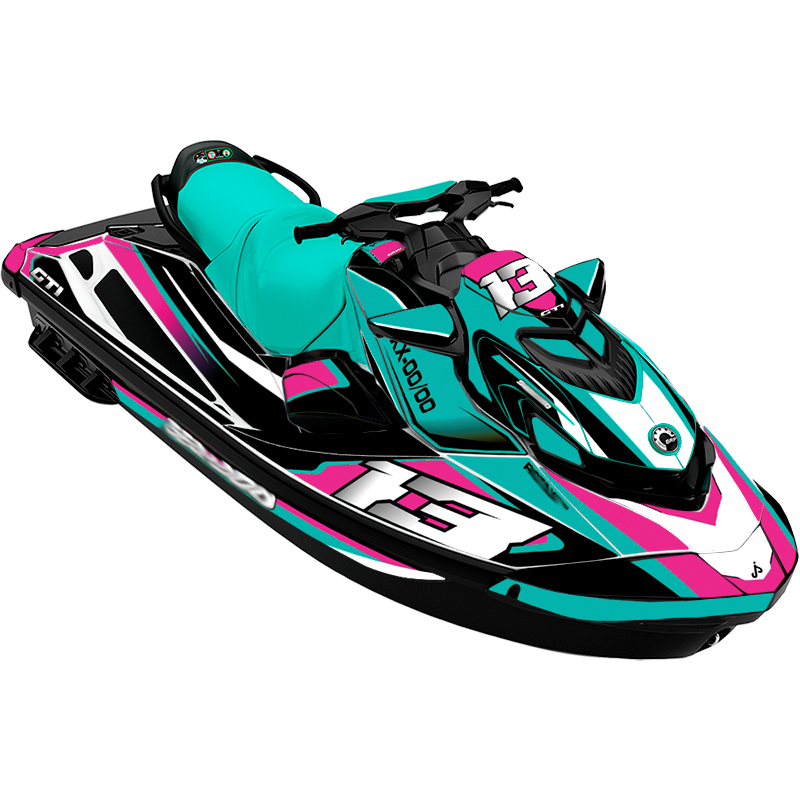 Kit adhesivos Seadoo GTI 3GEN - RACING V1