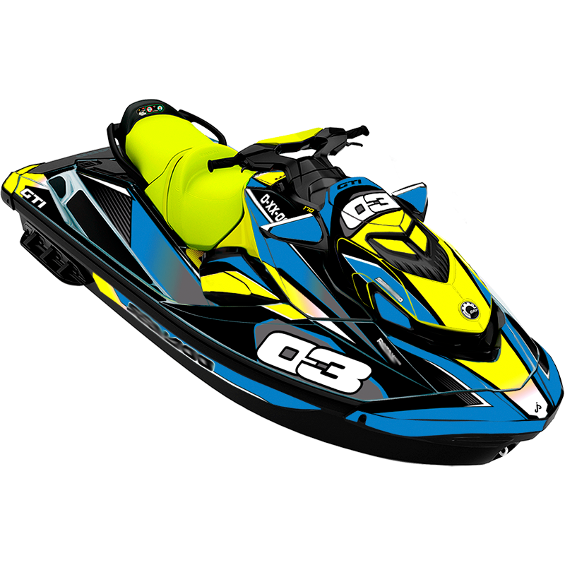 Kit adhesivos Seadoo GTI 3GEN - RACING V2
