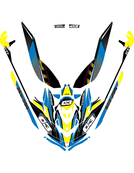Kit adhesivos Seadoo GTI 3GEN - RACING V2