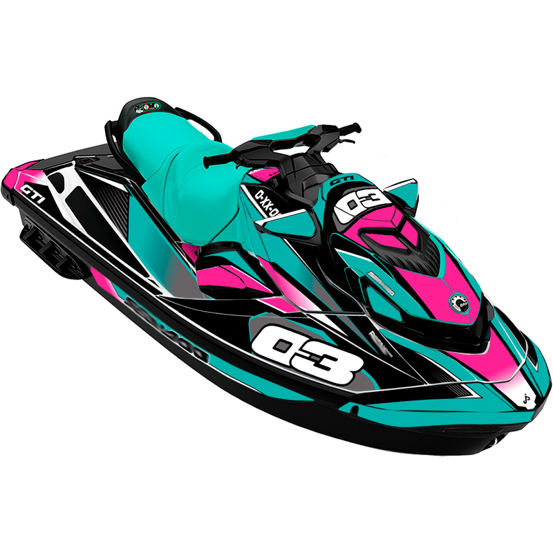 Kit adhesivos Seadoo GTI 3GEN - RACING V2