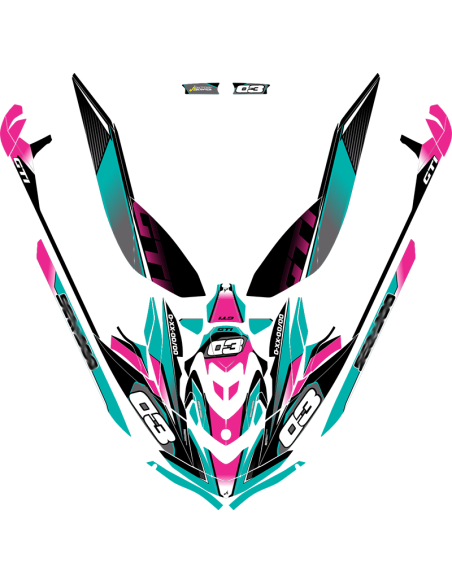 Kit adhesivos Seadoo GTI 3GEN - RACING V2