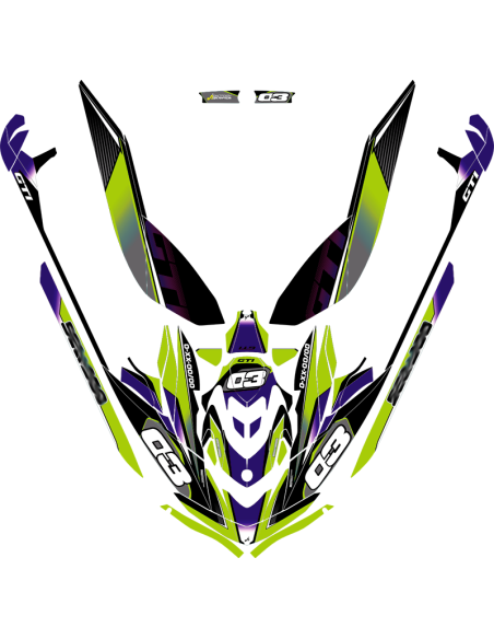Kit adhesivos Seadoo GTI 3GEN - RACING V2