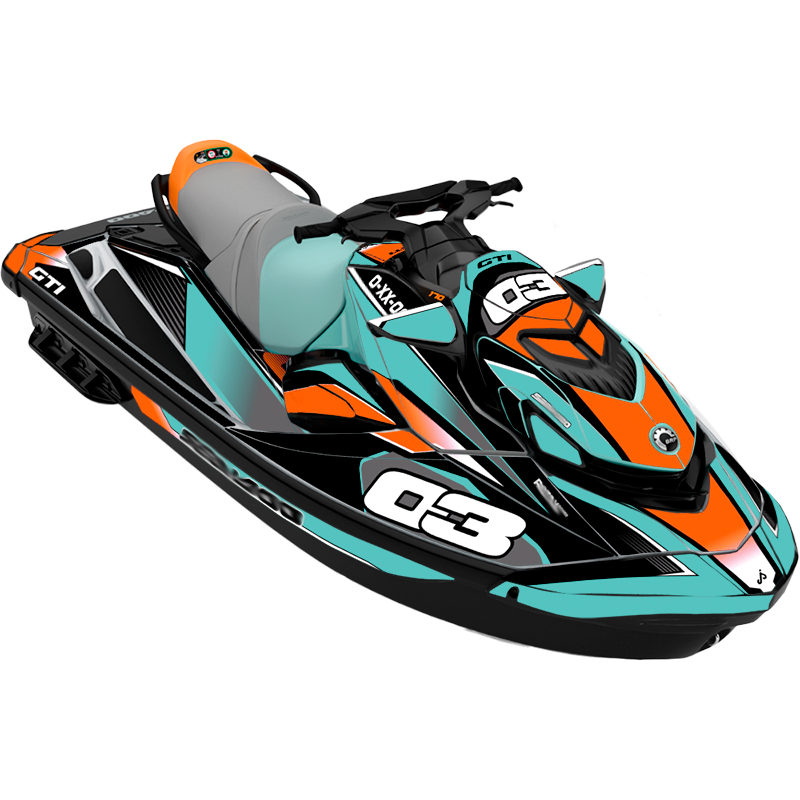 Kit adhesivos Seadoo GTI 3GEN - RACING V2