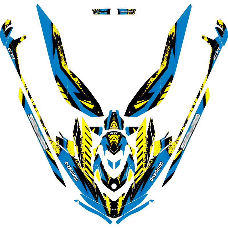 Kit adhesivos Seadoo GTI 3GEN - TRAMBOLIK