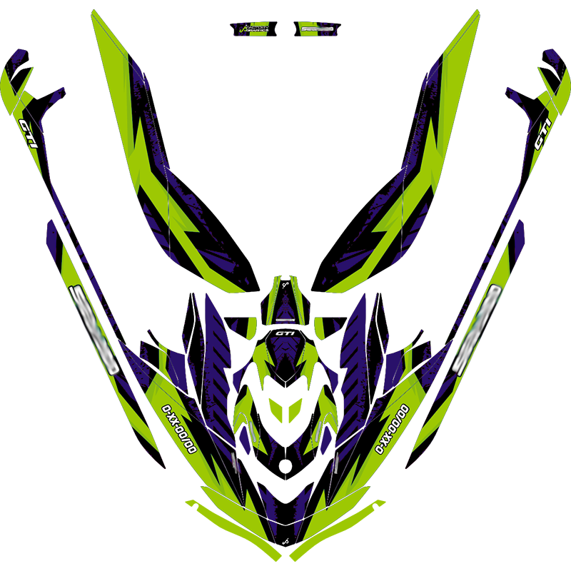 Kit adhesivos Seadoo GTI 3GEN - TRAMBOLIK