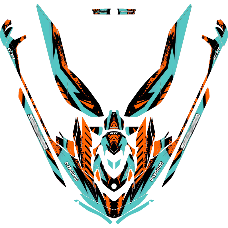 Kit adhesivos Seadoo GTI 3GEN - TRAMBOLIK