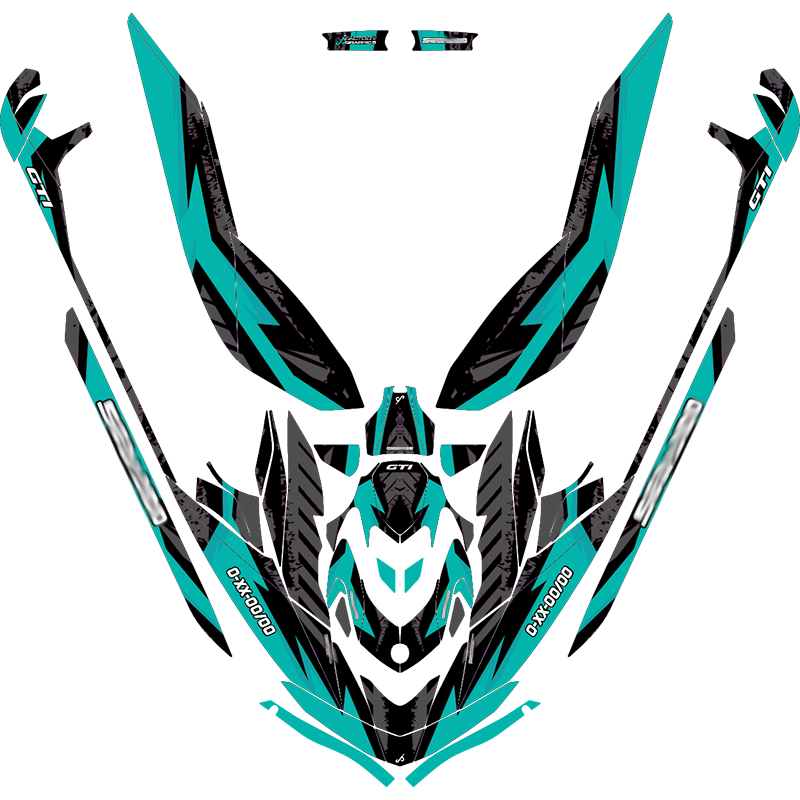 Kit adhesivos Seadoo GTI 3GEN - TRAMBOLIK