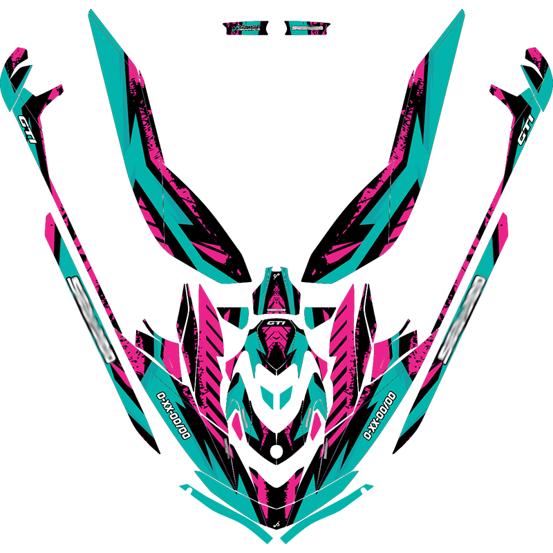 Kit adhesivos Seadoo GTI 3GEN - TRAMBOLIK