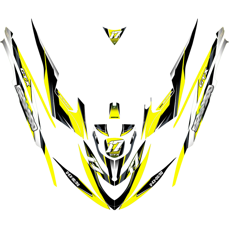 Kit adhesivos Seadoo GTX 1.1GEN - RACING V1