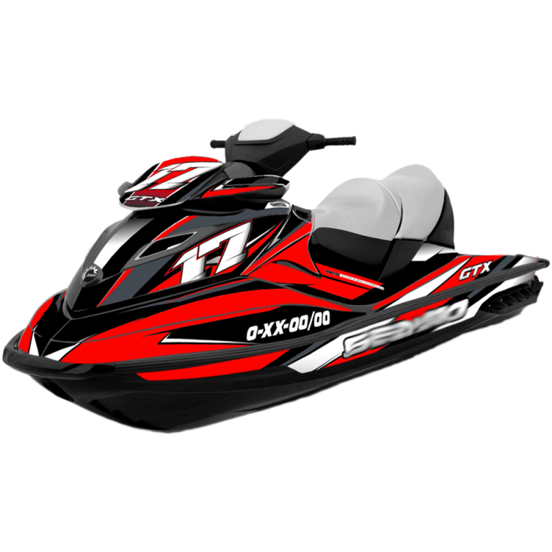 Kit adhesivos Seadoo GTX 1.1GEN - RACING V1
