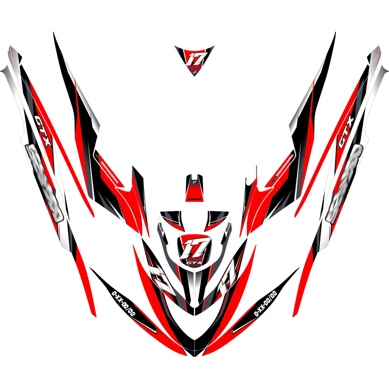 Kit adhesivos Seadoo GTX 1.1GEN - RACING V1