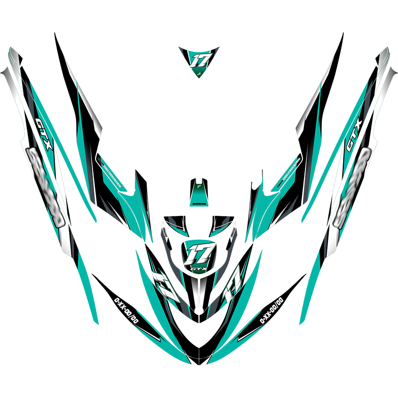 Kit adhesivos Seadoo GTX 1.1GEN - RACING V1