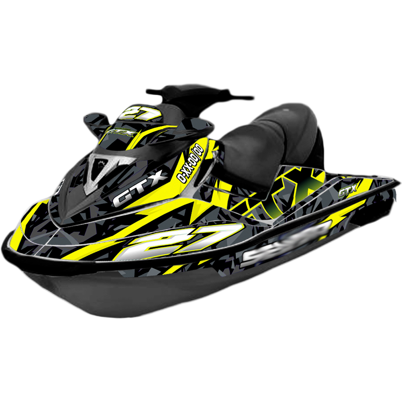 Kit adhesivos Seadoo GTX 1GEN - GEOMETRIC TRAMBO