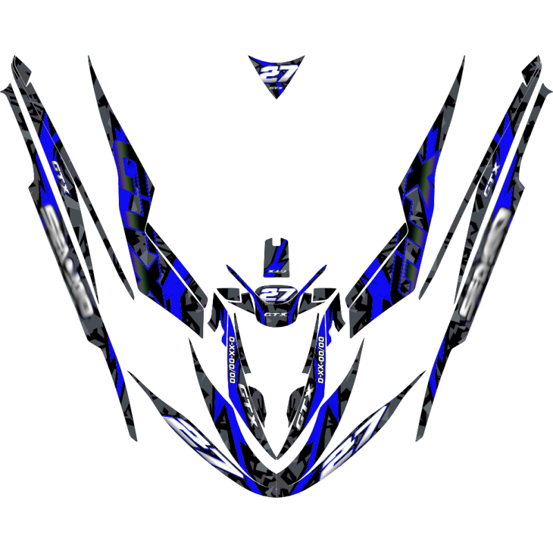 Kit adhesivos Seadoo GTX 1GEN - GEOMETRIC TRAMBO