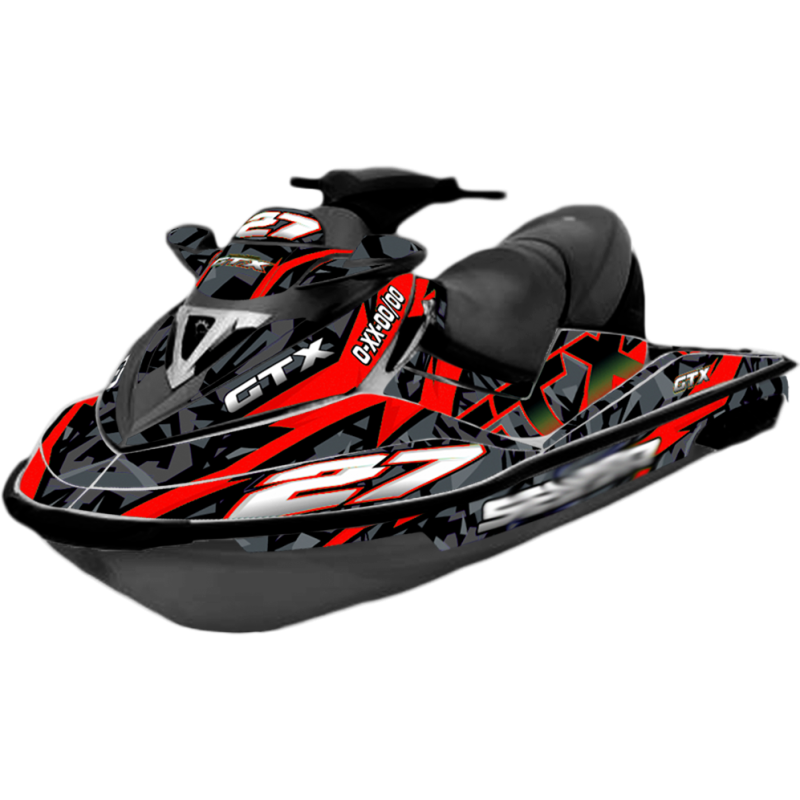 Kit adhesivos Seadoo GTX 1GEN - GEOMETRIC TRAMBO
