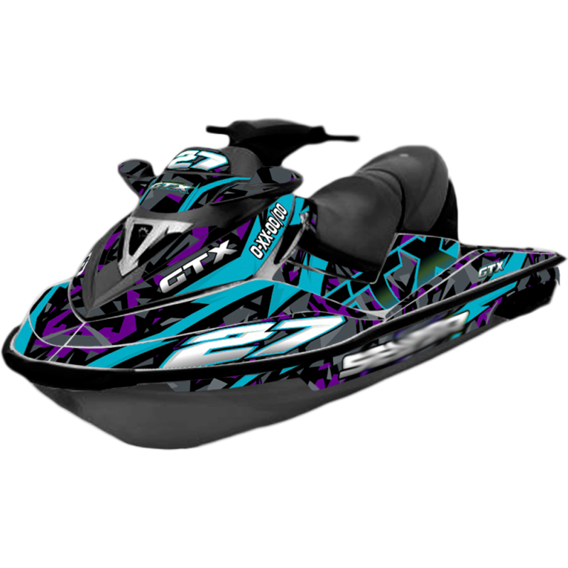 Kit adhesivos Seadoo GTX 1GEN - GEOMETRIC TRAMBO