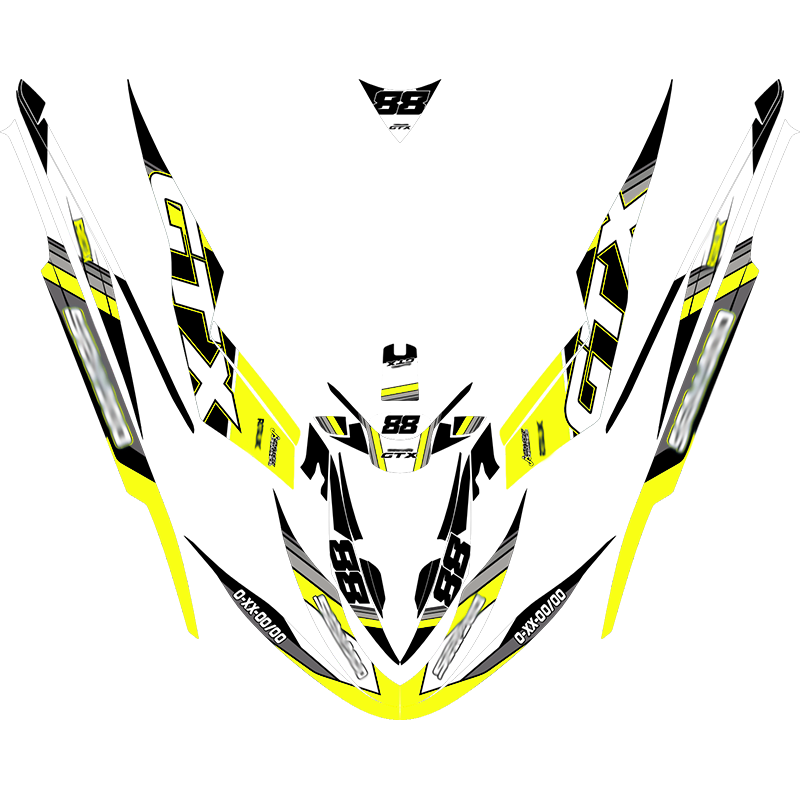 Kit adhesivos Seadoo GTX 1GEN - RACING LINES