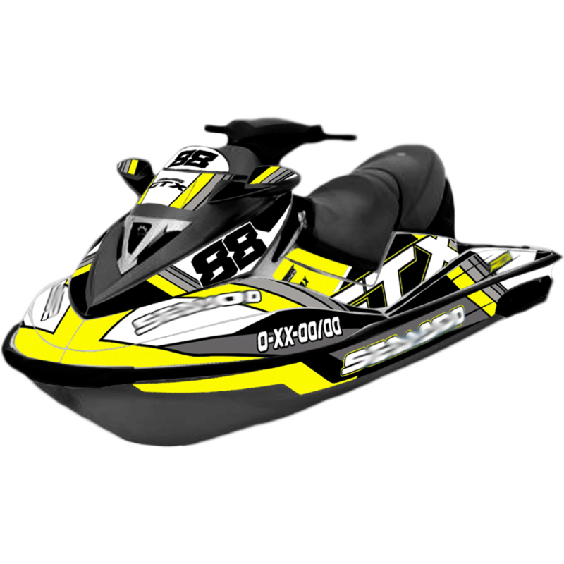 Kit adhesivos Seadoo GTX 1GEN - RACING LINES