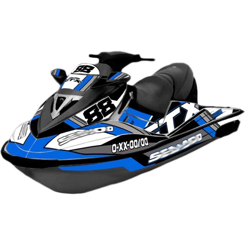 Kit adhesivos Seadoo GTX 1GEN - RACING LINES