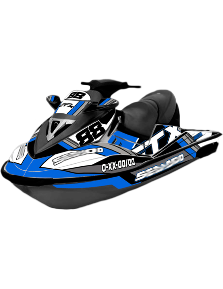 Kit adhesivos Seadoo GTX 1GEN - RACING LINES