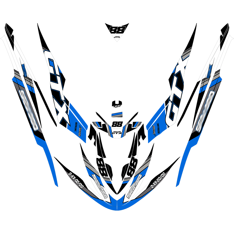 Kit adhesivos Seadoo GTX 1GEN - RACING LINES