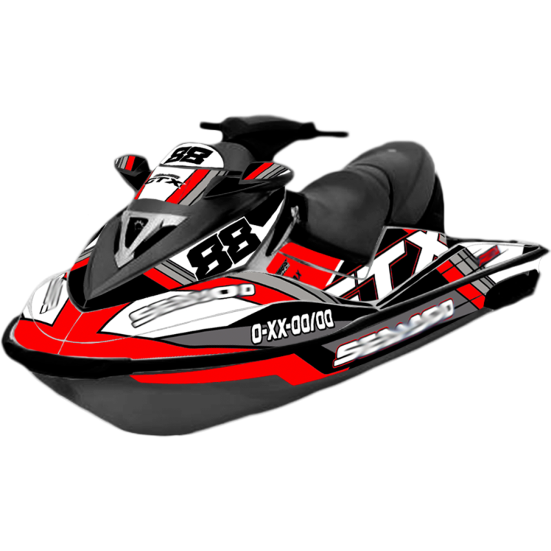 Kit adhesivos Seadoo GTX 1GEN - RACING LINES