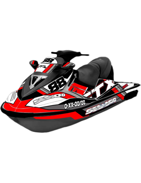 Kit adhesivos Seadoo GTX 1GEN - RACING LINES
